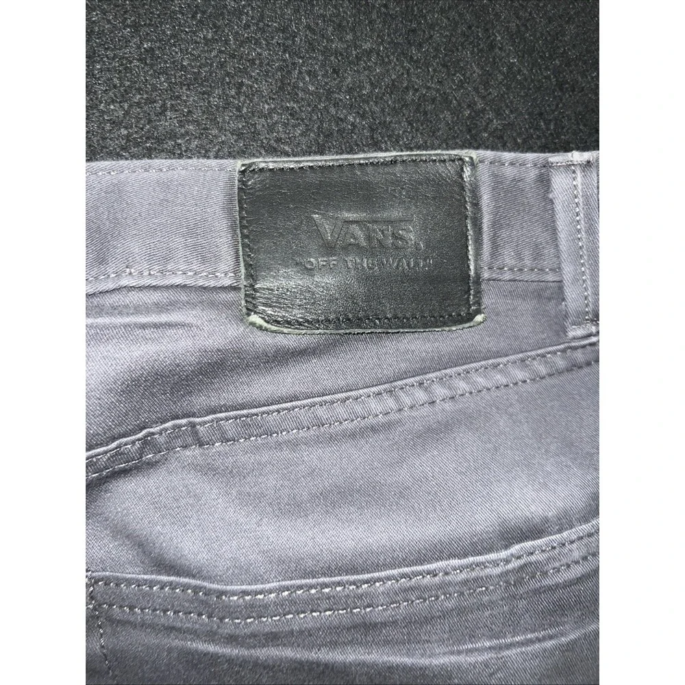 Vans Authentic Chino Skate Dressy Casual Faded Black 38x29 Cotton Pants